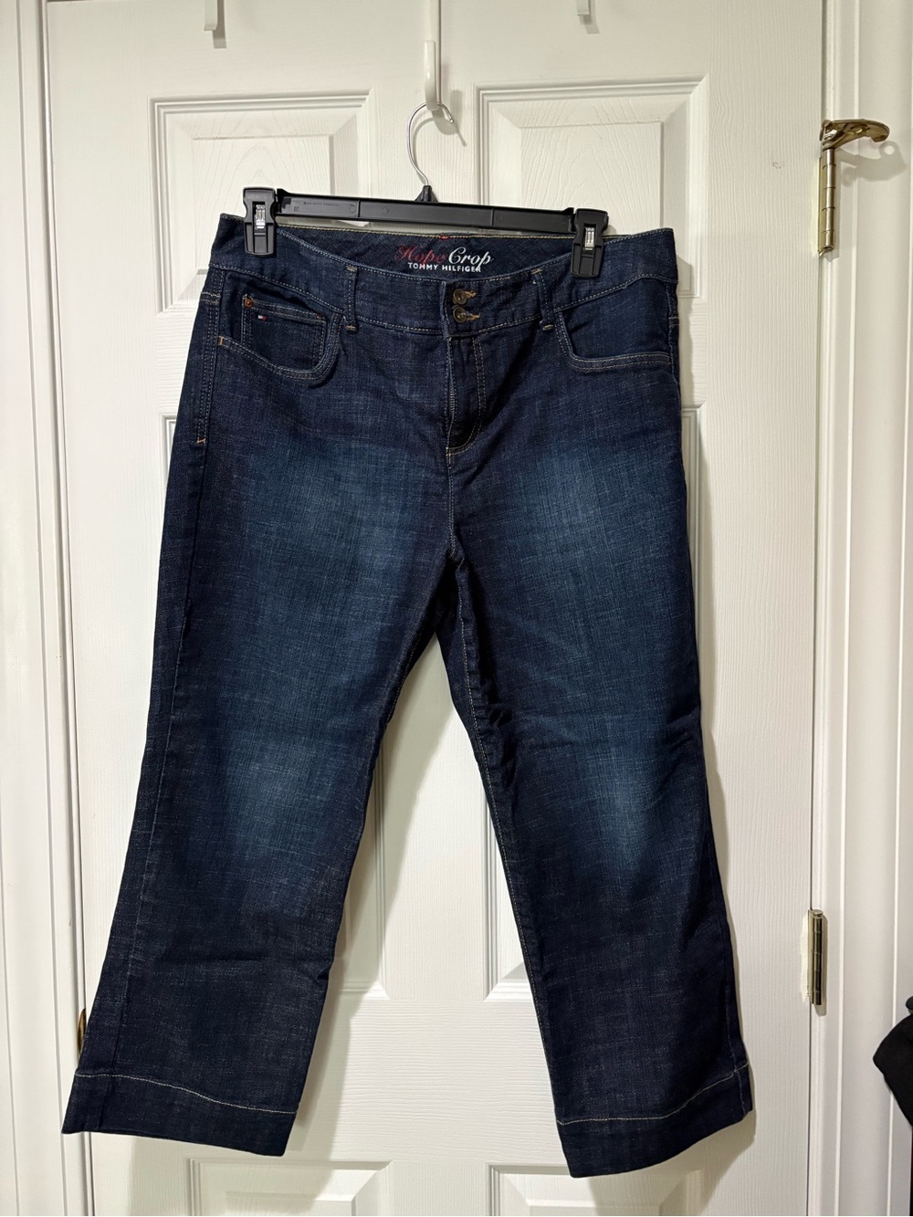 Tommy Hilfiger Navy Crop Jeans